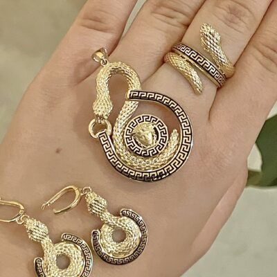 نیم ست طرح مار ورساچه (امکان خرید جداگانه) – مدل یک