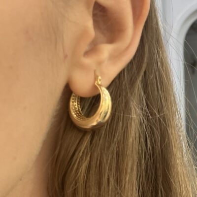 گوشواره حلقه ای دامله