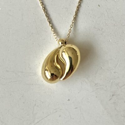 گردنبند قطره جفت