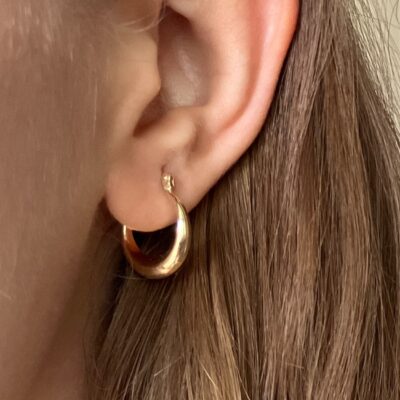 گوشواره حلقه ای ساده