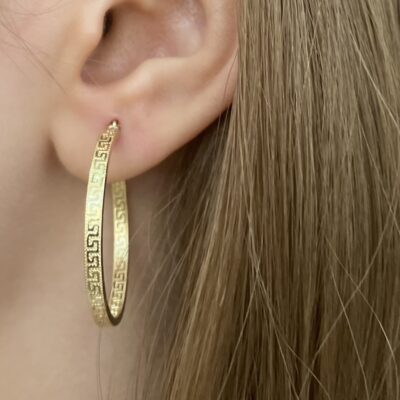 گوشواره حلقه ای ورساچه کد 181